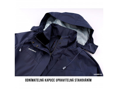 Dámská hardshellová bunda   Nutty L tm. šedofialová