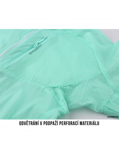 Dámská ultralehká bunda   Loco L neonově růžová