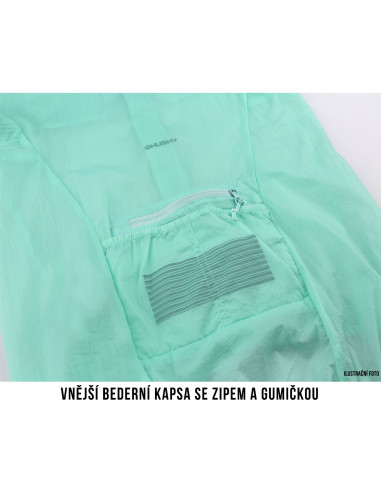 Dámská ultralehká bunda   Loco L sv. tyrkysová
