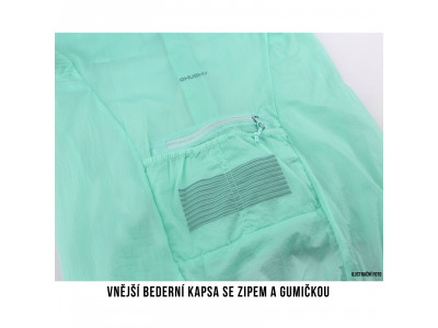 Dámská ultralehká bunda   Loco L sv. tyrkysová