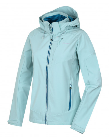Dámská softshellová bunda   Senna L sv. tyrkysová