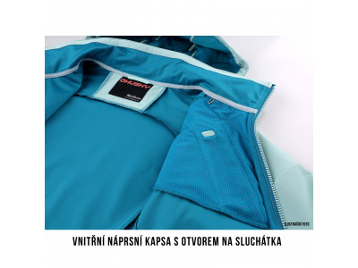Dámská softshellová bunda   Senna L sv. tyrkysová