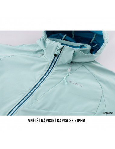 Dámská softshellová bunda   Senna L sv. tyrkysová