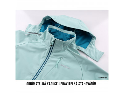 Dámská softshellová bunda   Senna L sv. tyrkysová