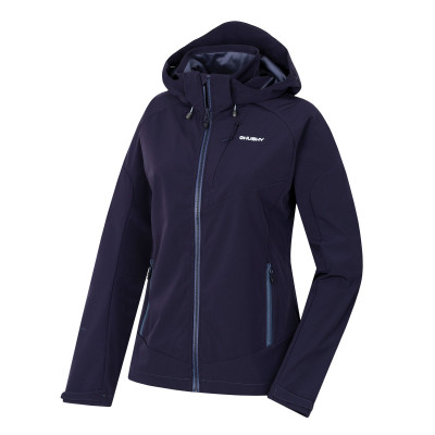 Dámská softshellová bunda   Senna L černofialová