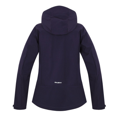 Dámská softshellová bunda   Senna L černofialová 2