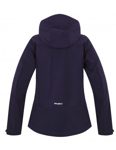 Dámská softshellová bunda   Senna L černofialová