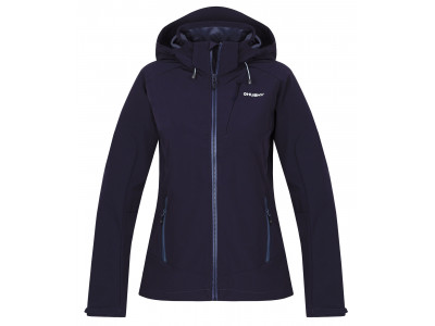 Dámská softshellová bunda   Senna L černofialová