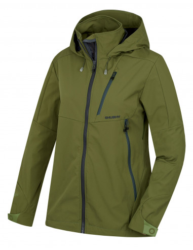 Dámská softshellová bunda   Sauri L tm. olivová