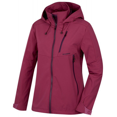 Dámská softshellová bunda   Sauri L vínová