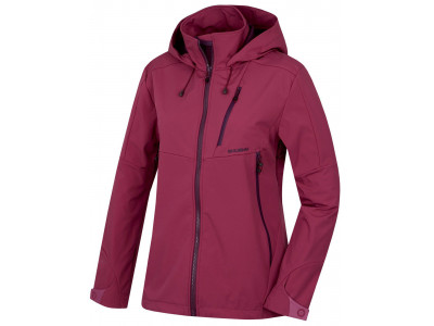 Dámská softshellová bunda   Sauri L vínová