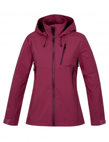 Dámská softshellová bunda   Sauri L vínová