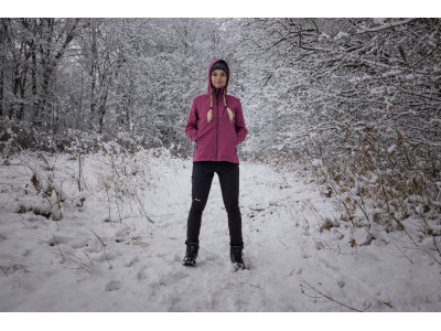 Dámská softshellová bunda   Sauri L vínová