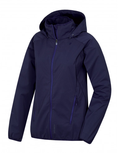 Dámská softshellová bunda   Sally L tm. modrofialová