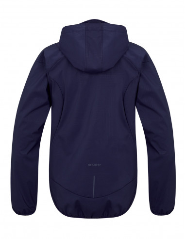 Dámská softshellová bunda   Sally L tm. modrofialová