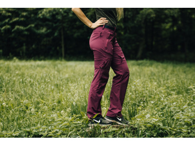 Dámské outdoor kalhoty   Pilon L vínová