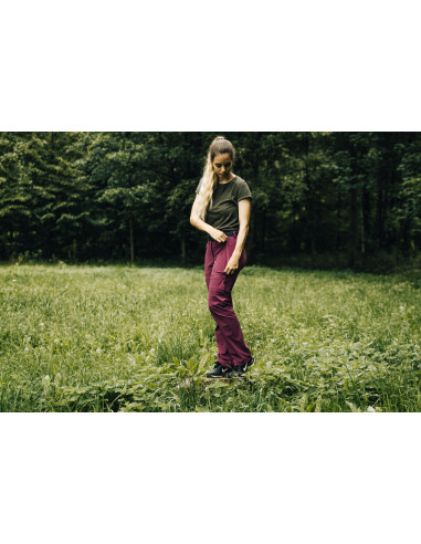 Dámské outdoor kalhoty   Pilon L vínová