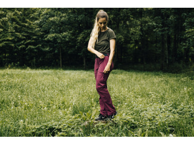 Dámské outdoor kalhoty   Pilon L vínová