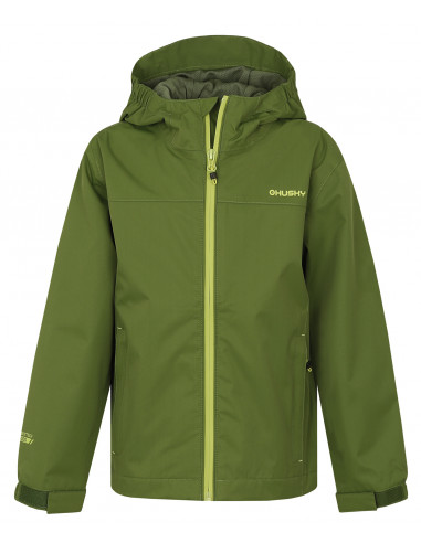 Dětská outdoorová bunda   Zunat Kids tm.zelená