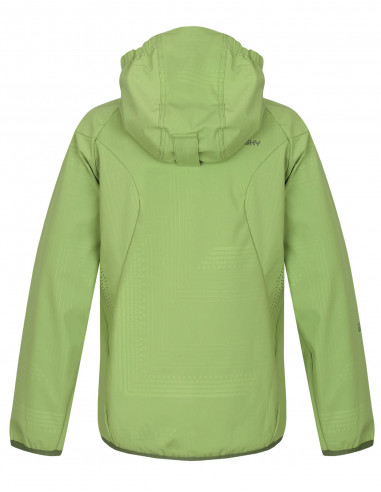 Dětská softshellová bunda   Zally Kids sv. zelená