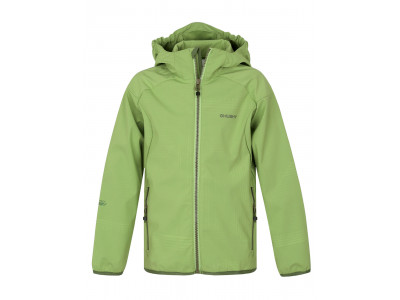 Dětská softshellová bunda   Zally Kids sv. zelená