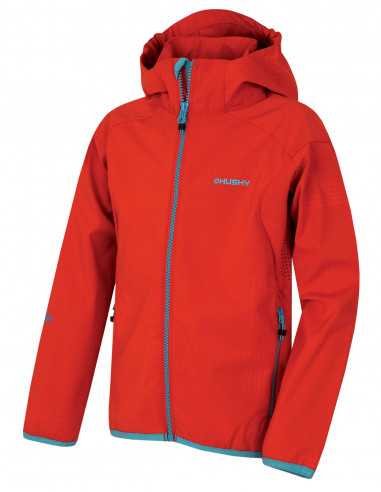 Dětská softshellová bunda   Zally Kids červená