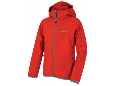 Dětská softshellová bunda   Zally Kids červená