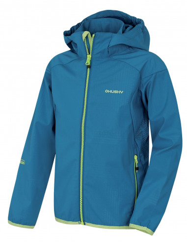 Dětská softshellová bunda   Zally Kids modrá