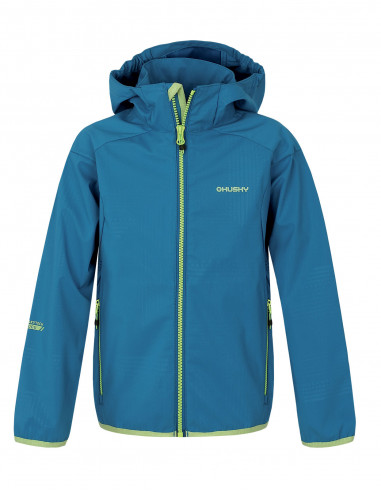 Dětská softshellová bunda   Zally Kids modrá