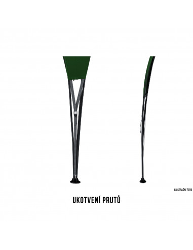 Přístřešek   Broof XL zelená