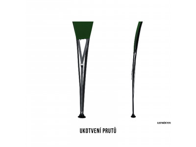 Přístřešek   Broof XL zelená