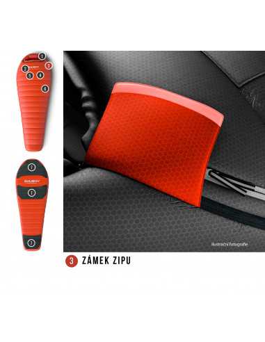 Spacák Premium   Prime -27°C modrá