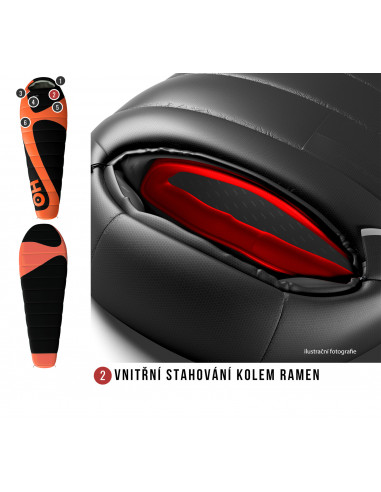 Spacák řady Ultralight  Mini 0°C oranžová