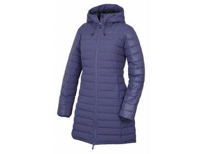 Dámský péřový kabátek   Daili L šedofialová