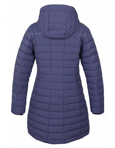 Dámský péřový kabátek   Daili L šedofialová