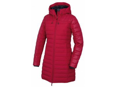 Dámský péřový kabátek   Daili L purpurová