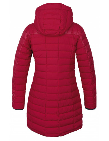 Dámský péřový kabátek   Daili L purpurová