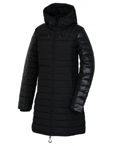 Dámský péřový kabátek   Daili L černá