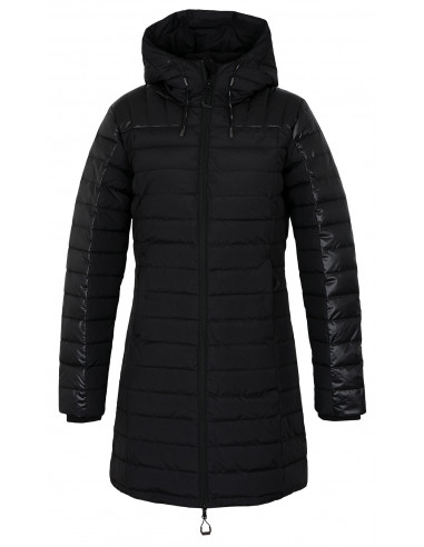 Dámský péřový kabátek   Daili L černá