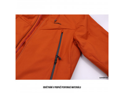 Pánská softshellová bunda   Sonny M cihlová