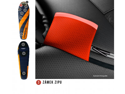 Spacák Extreme   Enjoy -26°C oranžová