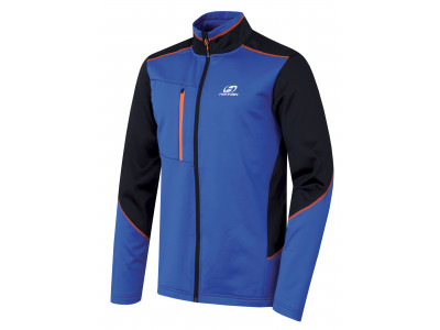 Mens trekking sweatshirt TARIQ princess blue (orange)