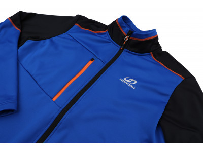 Mens trekking sweatshirt TARIQ princess blue (orange)