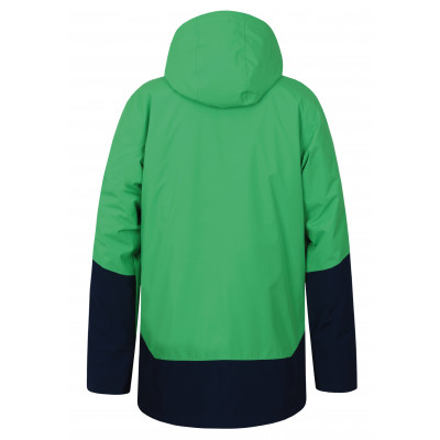 Mens snowsport jacket TIERSEN classic green/dress blues 2