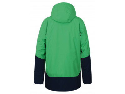 Mens snowsport jacket TIERSEN classic green/dress blues