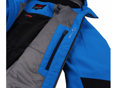 Mens snowsport jacket TIERSEN directoire blue/anthracite
