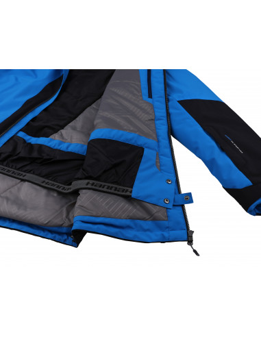 Mens snowsport jacket TIERSEN directoire blue/anthracite