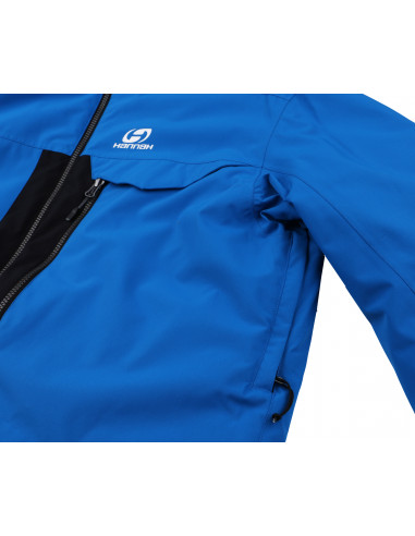 Mens snowsport jacket TIERSEN directoire blue/anthracite