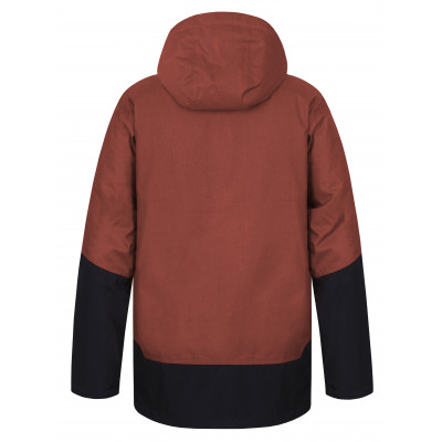 Mens snowsport jacket TIERSEN picante mel/anthracite 2