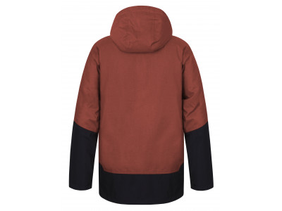 Mens snowsport jacket TIERSEN picante mel/anthracite